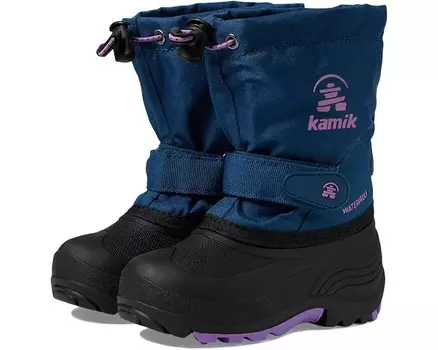 Ботинки Kamik Kids Waterbug 5, цвет Light Navy Purple