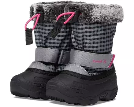 Ботинки Kamik Mini 2T, цвет Gray/Pink