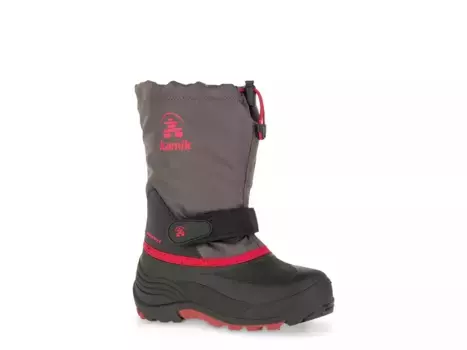 Ботинки Kamik Waterbug 5 Snow Boot - детские, серые