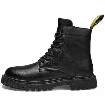 Ботинки Kangaroo head Martin Boots Unisex, цвет Black Fleece-Lined