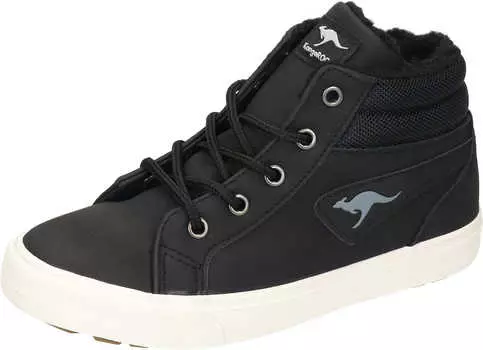 Ботинки Kangaroos Freizeit Stiefel, угольно-черный/белый