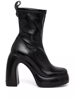 Ботинки Karl Lagerfeld 125 мм Astragon, черный