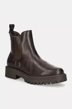 Ботинки KARMA U.S. Polo Assn., коричневый