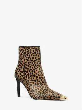 Ботинки Kasia из телячьей шерсти с принтом гепарда Michael Kors, мультиколор