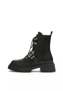 Ботинки Kazar Lace-Up Ankle Boots, черный