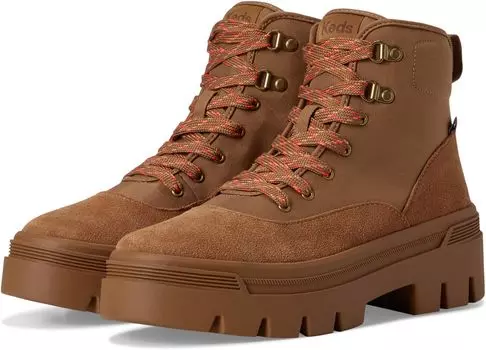 Ботинки Keds Soho Boots, цвет Brown Nylon/Suede
