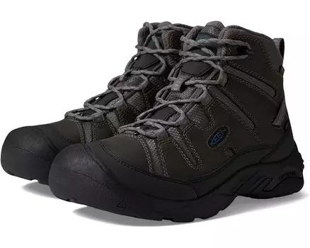 Ботинки KEEN Circadia Mid Polar, цвет Steel Grey/Legion Blue