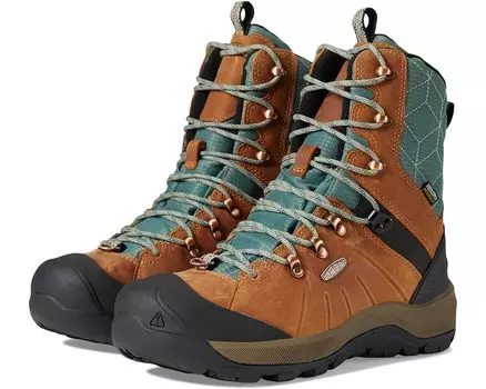 Ботинки KEEN Revel IV High Polar, цвет Keen Maple/Dark Forest