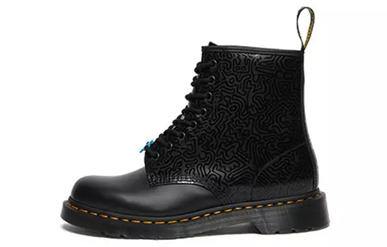 Ботинки Keith Haring X Dr. Martens 1460 'Black', черный