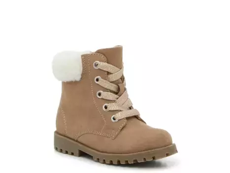 Ботинки Kelly & Katie Lil Kayla Combat Boot - детские, серо-коричневые