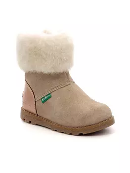 Ботинки Kickers Leder Winter Nonofur, бежевый