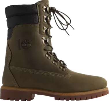 Ботинки Kith x Winter Extreme Shearling Super Boot Light Green, зеленый