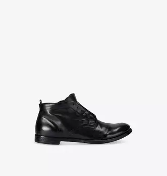 Ботинки кожаные Arc без шнурков Officine Creative, черный