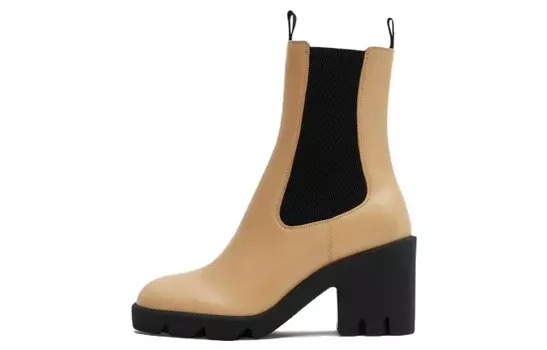 Ботинки кожаные Stride 85 мм Burberry