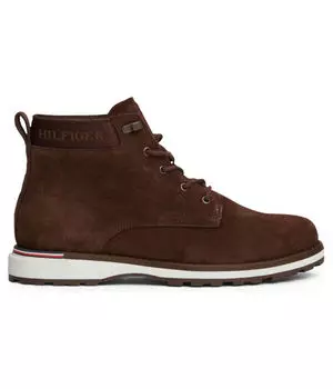 Ботинки кожаные Tommy Hilfiger Corporate, коричневый