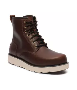 Ботинки кожаные Ugg Cason высокие, коричневый