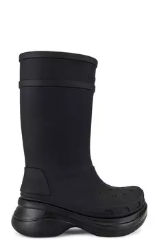 Ботинки Кроксы Balenciaga, черный