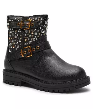 Ботинки Kurt Geiger Hackney Ankle кожаные с заклепками, черный