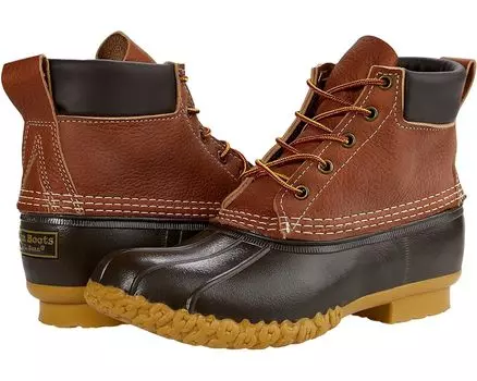 Ботинки L.L.Bean 6" Padded Collar Bean, цвет Tan/Brown