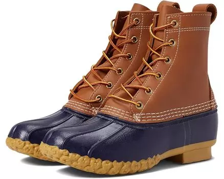 Ботинки L.L.Bean 8" Bean, цвет Tan/Navy