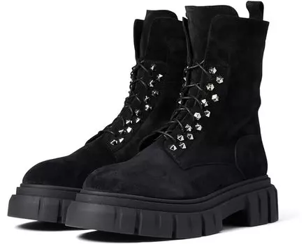 Ботинки La Canadienne Kora, цвет Black Suede