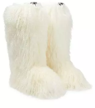 Ботинки lake louise из овчины Bogner, белый