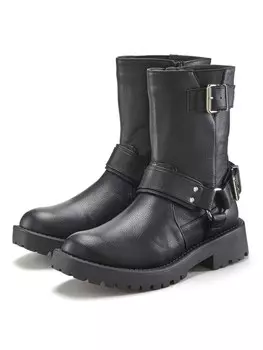 Ботинки LASCANA Biker, черный