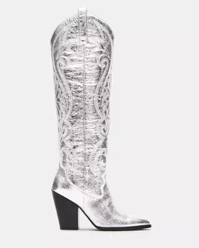 Ботинки Lasso Steve Madden, серебряный