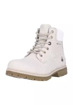 Ботинки Lasti со шнуровкой и всепогодным профилем WHISTLER, цвет 8873 Off White