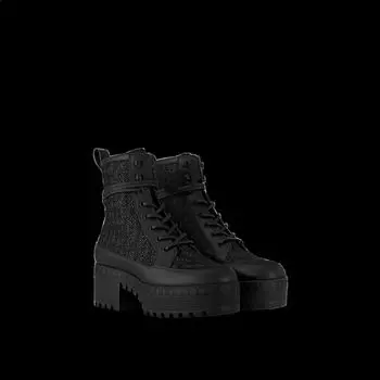 Ботинки Laureate Platform Desert Louis Vuitton, черный