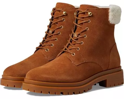 Ботинки LAUREN Ralph Lauren Carlee Bootie, цвет Whiskey/Natural