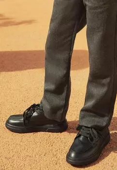 Ботинки LEATHER LACE-UP SCHOOL SHOES Next, цвет black