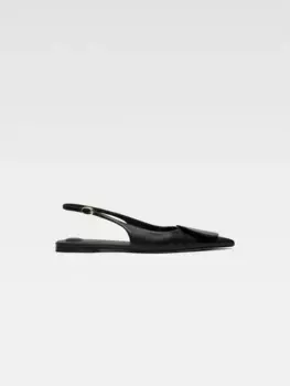 Ботинки Les Slingbacks Duelo Jacquemus, черный