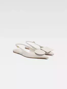 Ботинки Les Slingbacks Duelo Jacquemus, светло-серый