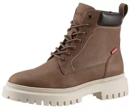 Ботинки LEVIS Lace-Up Ankle Boots, цвет Brown/Dark brown