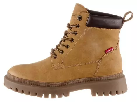 Ботинки LEVIS Lace-Up Ankle Boots, коричневый