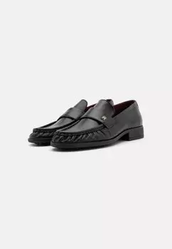 Ботинки LOAFER PLEATED TOE Tommy Hilfiger, черный