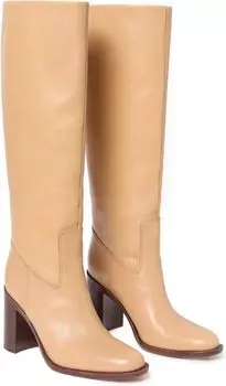 Ботинки Loeffler Randall Heidi Tall Almond Toe Boot With Welt, хаки