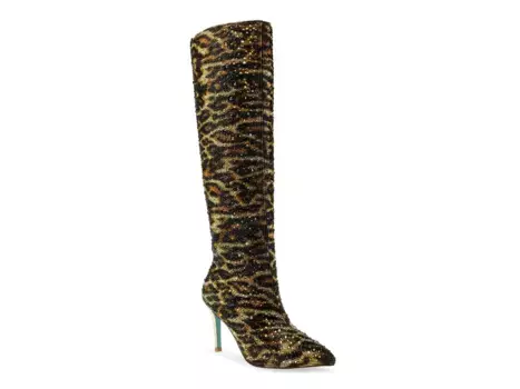 Ботинки Lolah Betsey Johnson, Multicolor Leopard Print