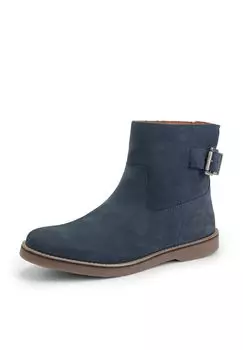 Ботинки Louargat из нубука на молнии TRAVELIN', синий