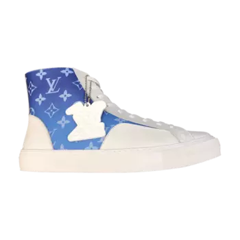 Ботинки Louis Vuitton Tattoo Sneaker Boot 'Blue Monogram Clouds', синий
