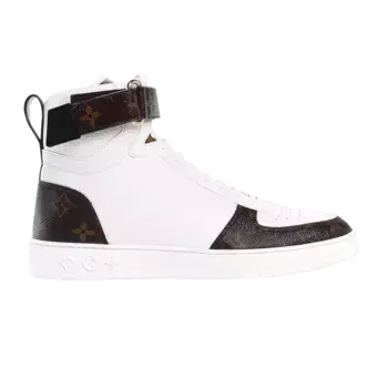 Ботинки Louis Vuitton Wmns Boombox Sneaker Boot White Monogram, белый