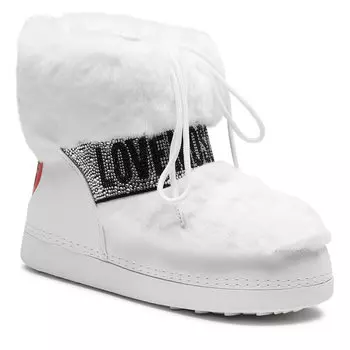 Ботинки LOVE MOSCHINO, белый