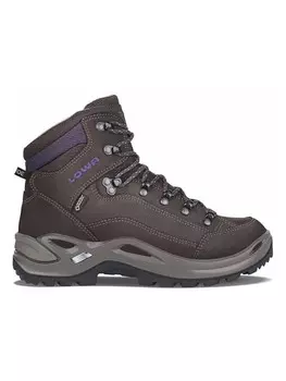 Ботинки LOWA Trekkingschuhe Renegade GTX Mid, цвет Braun/Lila