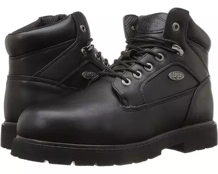 Ботинки Lugz Mortar Mid Steel Toe Chukka Boot, черный