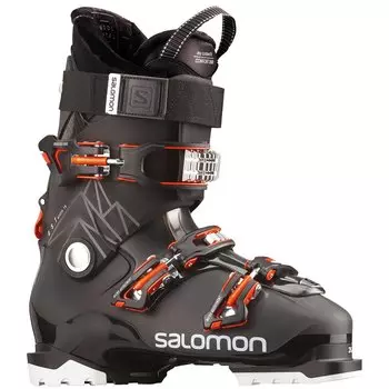 Ботинки лыжные Salomon QST Access 70 2023, черный / черно - серый / оранжевый