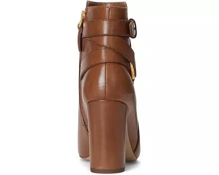 Ботинки Madelyn Bootie LAUREN Ralph Lauren, глубокий седельный загар