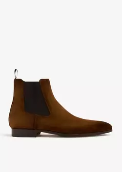 Ботинки Magnanni Chelsea Suede, коричневый