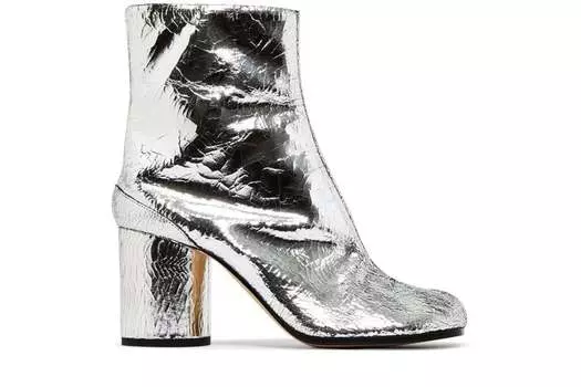 Ботинки Maison Margiela Wmns Tabi Ankle Boot, серебряный