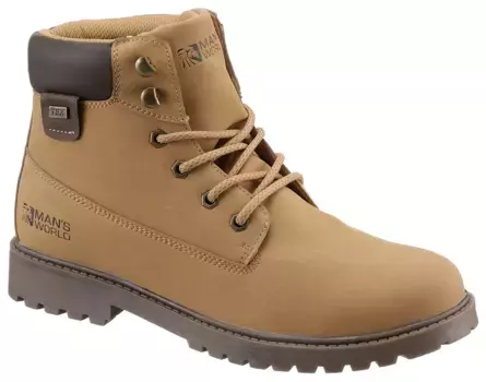 Ботинки Man's World на шнуровке с мягкой набивкой по краям голенища, цвет Honigfarben